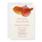 Orange Calla Lily Wedding Invitation