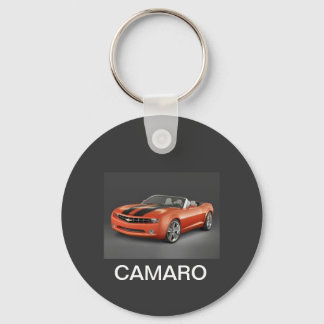ORANGE CAMARO KEY RING