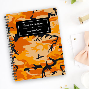 Orange Camo, Camouflage, Military, Army Planner