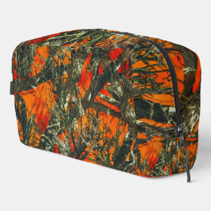 Orange  Camouflage  Dopp Kit