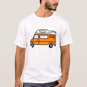 Orange Campervan T-Shirt