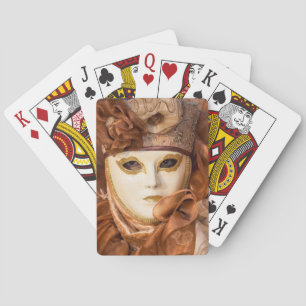 Orange Carnival costume, Venice Playing Cards