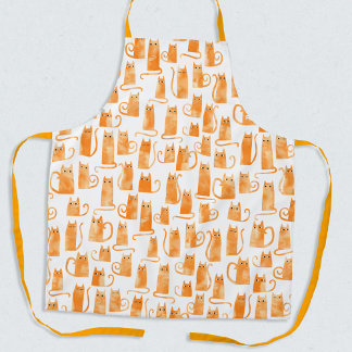 Orange Cat Apron