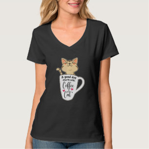 Orange Cat Coffee Mug Cat T-Shirt