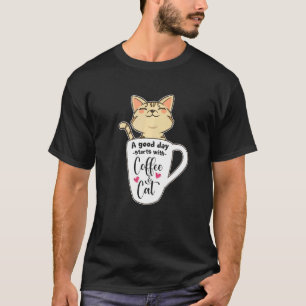 Orange Cat Coffee Mug Cat T-Shirt