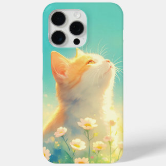 Orange Cat Daydream iPhone 15 Pro Max Case