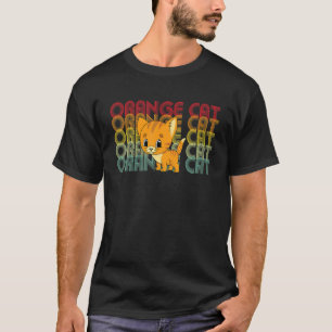 Orange Cat Kitten Cute Kitty Cat T-Shirt
