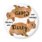 Orange Cat Lovers Dishwasher Magnet