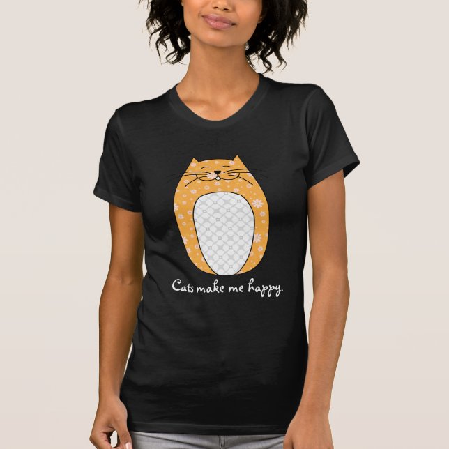 'Orange Cat' Shirt (Front)