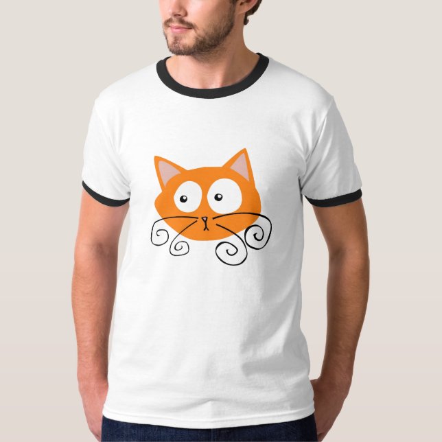 Orange Cat T-Shirt (Front)
