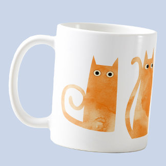 Orange Cats Coffee Mug