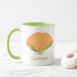 Orange Cauliflower character Mug