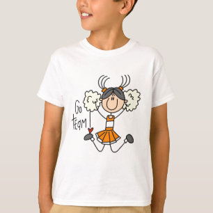 Orange Cheerleader Tshirts and Gifts