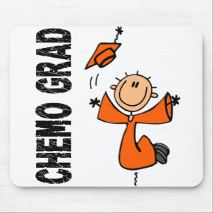 Orange CHEMO GRAD 1 (Leukaemia) Mouse Mat