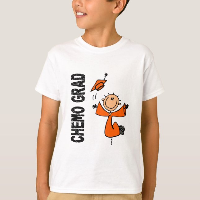 Orange CHEMO GRAD 1 (Leukaemia) T-Shirt (Front)