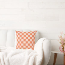 Orange Chequered Pattern