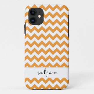 Orange Chevrons ZigZag iPhone 5 Case