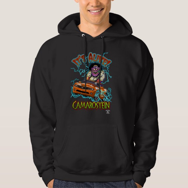 Orange Chevy Camaro SS Hoodie (Front)