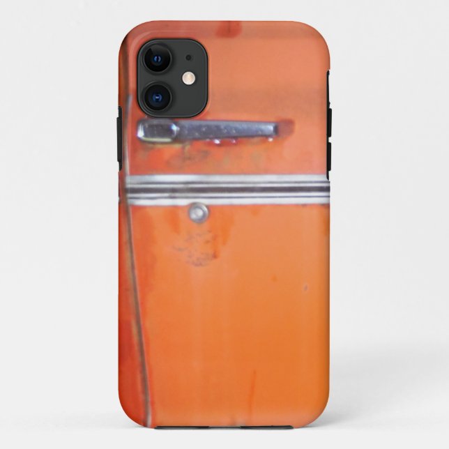 Orange Chevy Truck Door Case-Mate iPhone Case (Back)