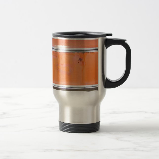 Orange Chevy Truck Door Travel Mug (Right)