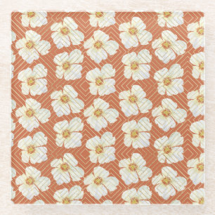 Orange Chicken Glass Coaster