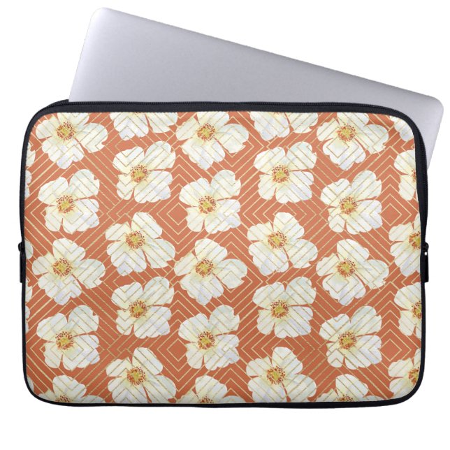 Orange Chicken Laptop Sleeve (Front)