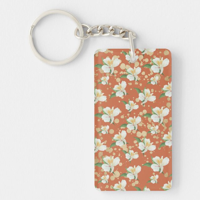Orange Chicken Recipe Key Ring (Front)