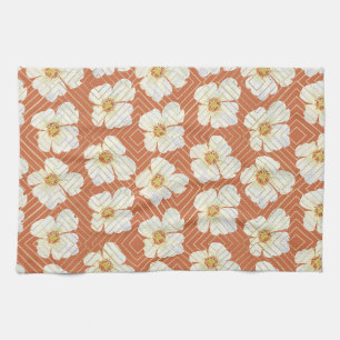 Orange Chicken Tea Towel
