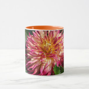 Orange Chrysanthemum Photography, Canadian Beauty Mug