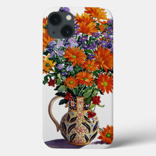 Orange Chrysanthemums iPhone 13 Case