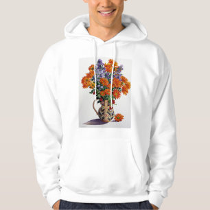 Orange Chrysanthemums Hoodie