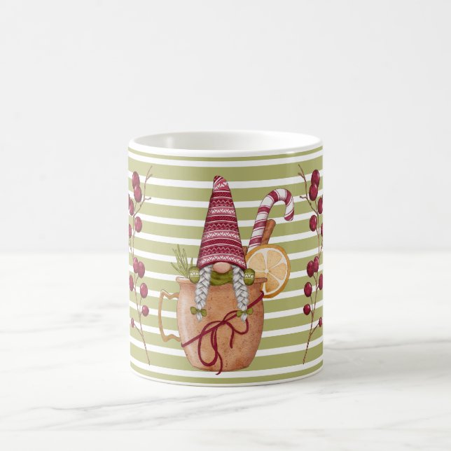 Orange Cider Christmas Gnome Mug (Center)