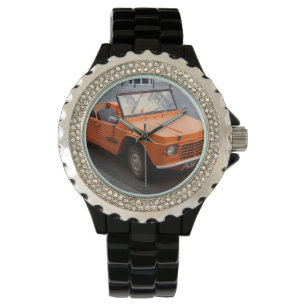 Orange Citroen Mehari Watch