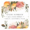 Orange Citrus Botanical | Return Address Label