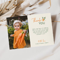 Orange Citrus Little Cutie Birthday Party Photo