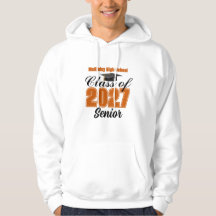 Orange Class of 2027 Senior Custom High School