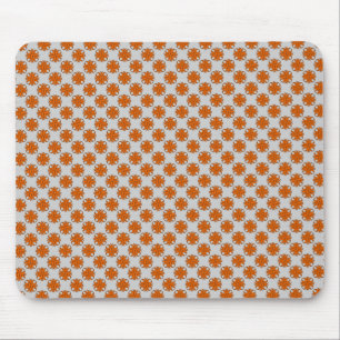 Orange Clover Ribbon by Kenneth Yoncich Mouse Mat