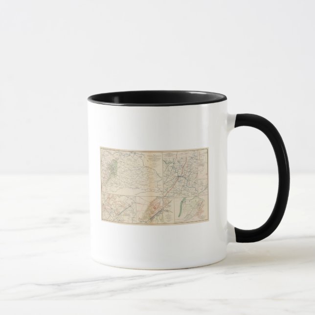 Orange Co, Va, Mine Run, Rapidan River Mug (Right)