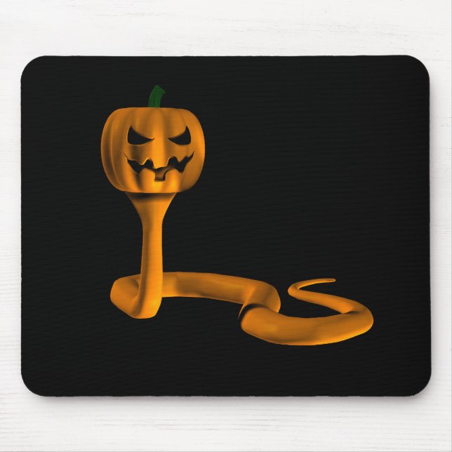 Orange Cobra Mouse Mat (Front)