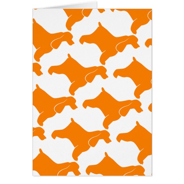 Orange Cocker Spaniel (Front)