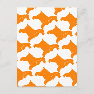 Orange Cocker Spaniel Postcard
