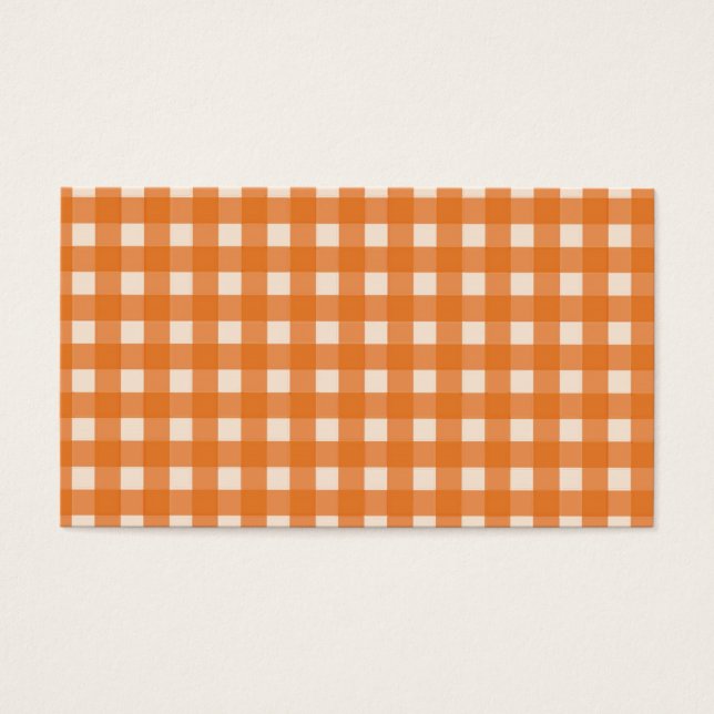 orange colour country plaids (Front)