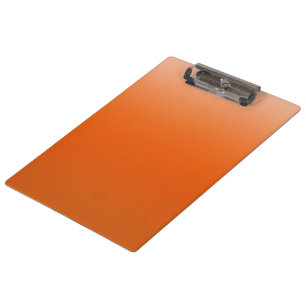 Orange Colour Gradient Clipboard
