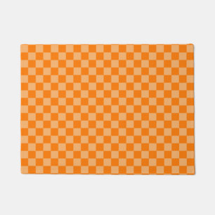 Orange Combination Classic Chequerboard STaylor Doormat