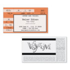 orange concert ticket