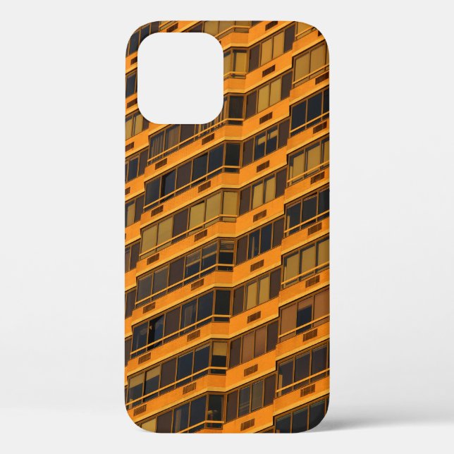 ORANGE CONCRETE BUILDING Case-Mate iPhone CASE (Back)
