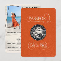 Orange Costa Rica Passport