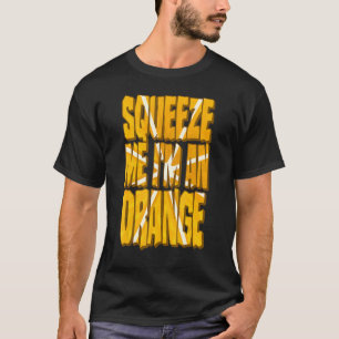 Orange Costume  Halloween Citrus Fruit Slice Squee T-Shirt