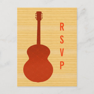 Orange Country Guitar RSVP Postcard