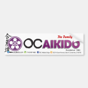 Orange County Aikido Bumper Stickers